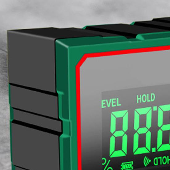 Magnetic Digital Angle Finder LCD Display Electronic Level Box Accurate Cube Inclinometer Table Saw Miter Protractor Woodworking Measuring Tool