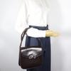 GUCCI Old Gucci Shoulder Bag vintage Brown Calfskin Women Used