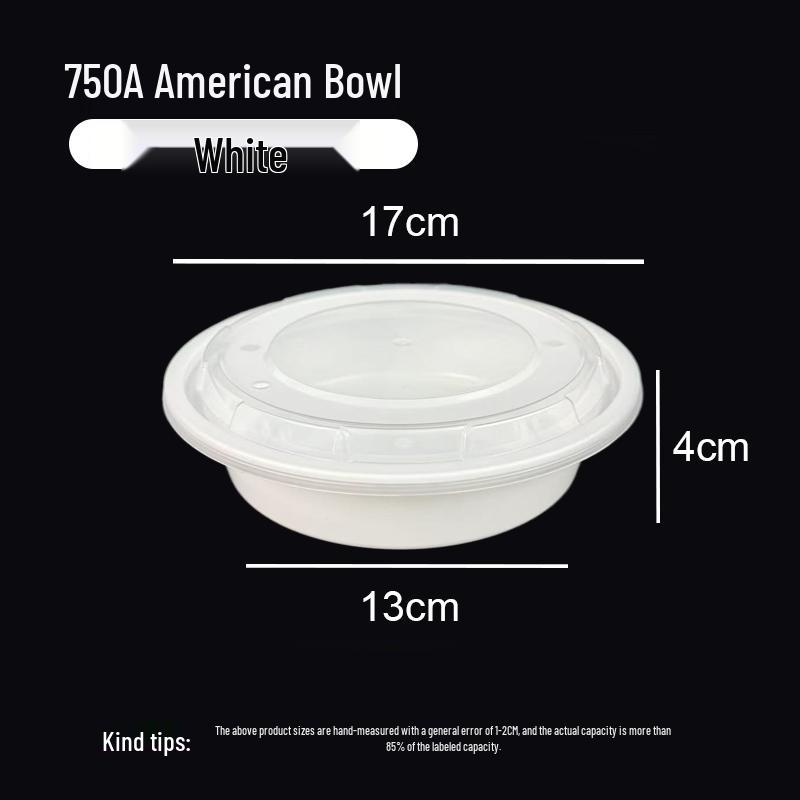 Disposable Round Take-out Food Containers