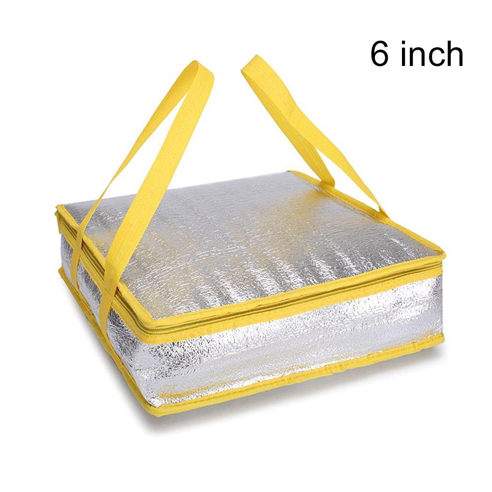 

Folding Portable Food Thermal Drink Storage Cooler Bag Pizza Delivery Bag Insulation Bag Ice Pack
