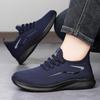 Herren Atmungsaktive Flyknit Mesh Freizeit Sportschuhe - Übergröße, Vielseitig, Weiche Sohle