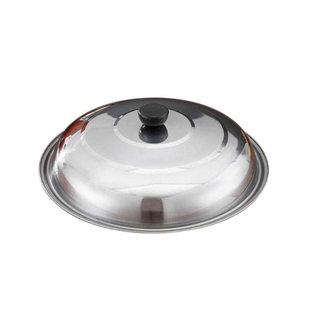 

з ручкою круглі кришки для каструль кришка універсальна для каструлі вока кришка для сковороди кухонні аксесуари 28cm