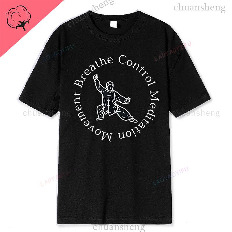 Harmony Between Yin and Yang Tai Chi Instructor Elegant Tai Chi Design Qigong T-Shirt Men Woman Graphic Short Sleeved Tees Top S разноцветный