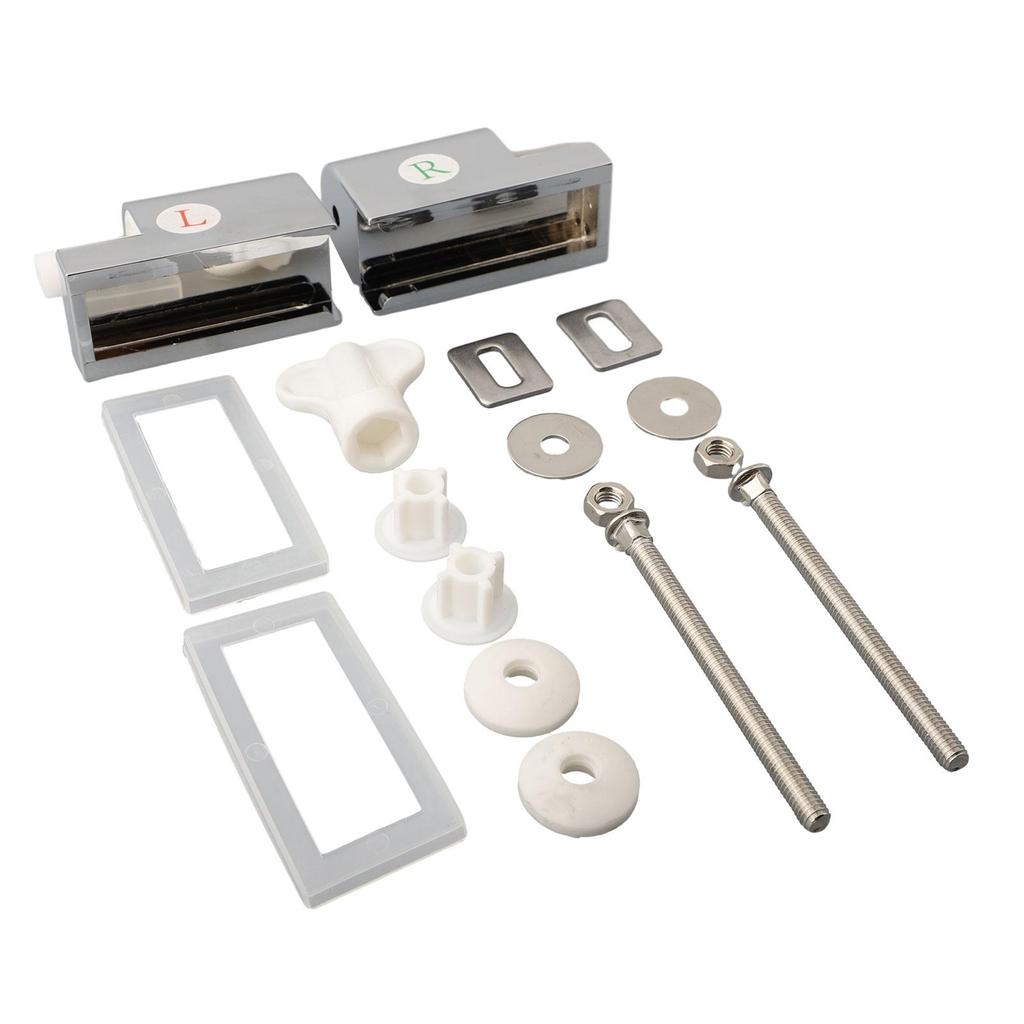 Contemporary Toilet Hinges Set Plumbing Top Fixing Method