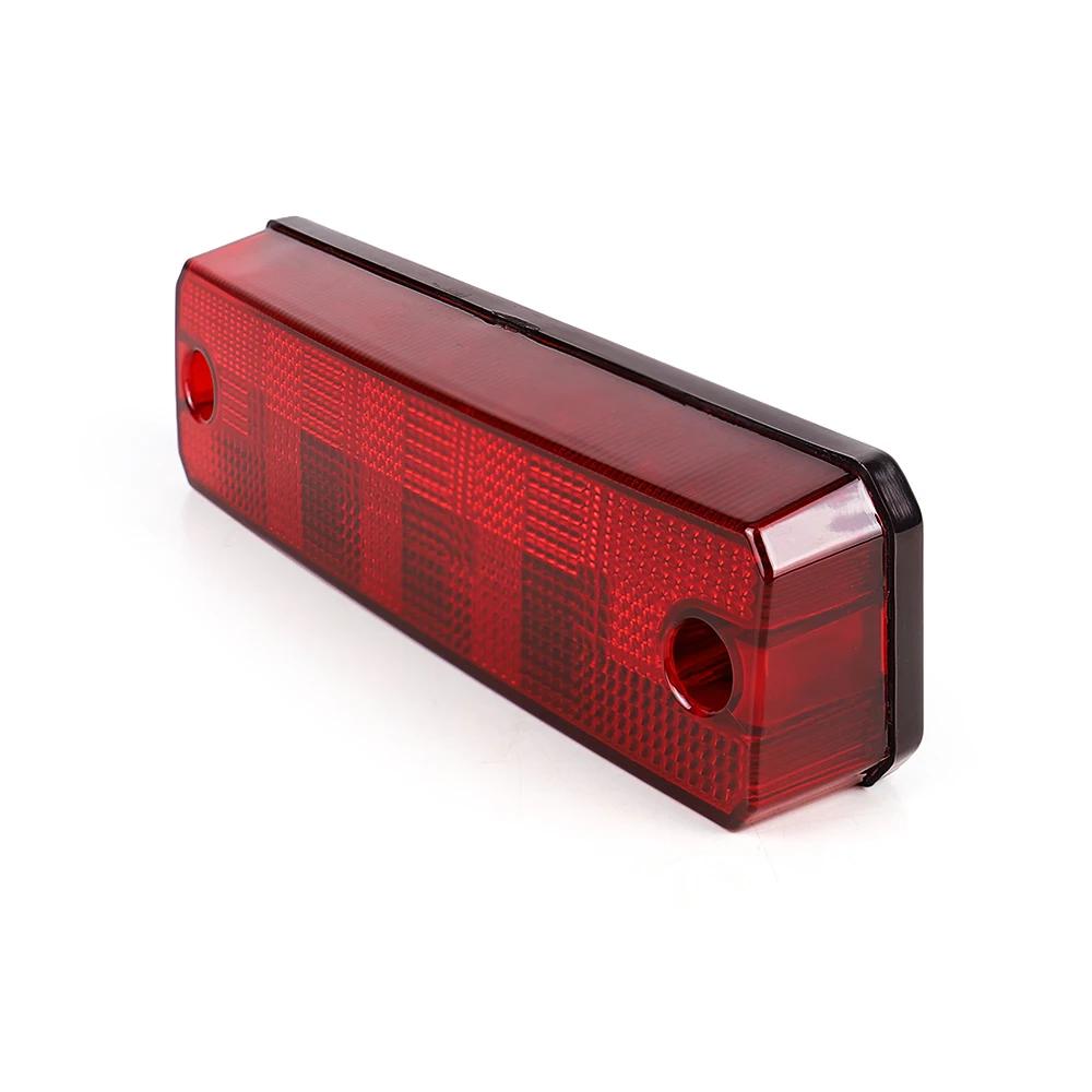 1PCS ATV Off Road LED Taillight For Honda Pioneer 520 700 1000 2014 - 2025 UTV LED Red Black Brake Stop Tail Lights Rear Lamp