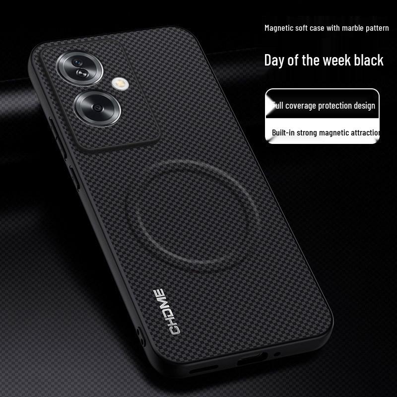 OPPO A79 5G Protective Case: Full Coverage, Anti-drop, Magnetic Buckle, High-end Fashion, Mark Texture