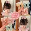 Children'S Bow Hairpin Little Girl Cute Mesh Hairpin Headgear Summer Mori Fairy Beautiful Woman Children'S Clip Hair Accessories