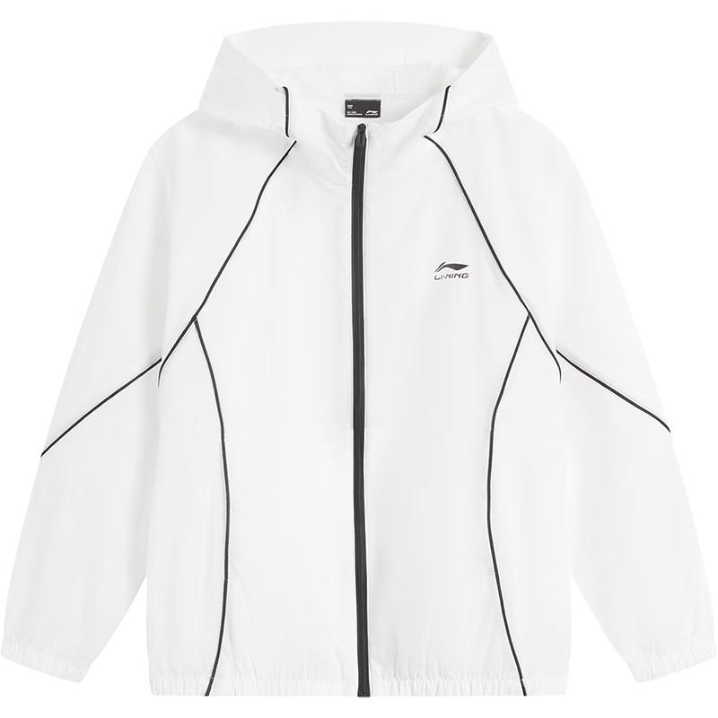 Li-Ning Kids Color-Block Hooded Windbreaker 130