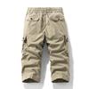 Men'S Loose Shorts With Multiple Pockets, Outdoor Casual Cropped Pants