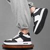 Men's shoes board shoes men's spring 2025 new platform white shoes men's versatile trendy shoes casual sports shoes