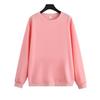European & American Solid Color Round Neck Velvet Pullover Loose Sweatshirt - Long Sleeve 2023 Autumn/Winter Jacket