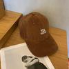 BF Style Original Embroidery Soft Top Cap Women's Spring and Autumn High Street Retro Simple Sunscreen Baseball Cap Men