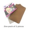 6Pieces (3Packs) Wig Cap Fashion Stretchable Navel Hair Net 2Pcs/Pack Stocking Wig Caps Free Size Nylon Mesh Wave Cap