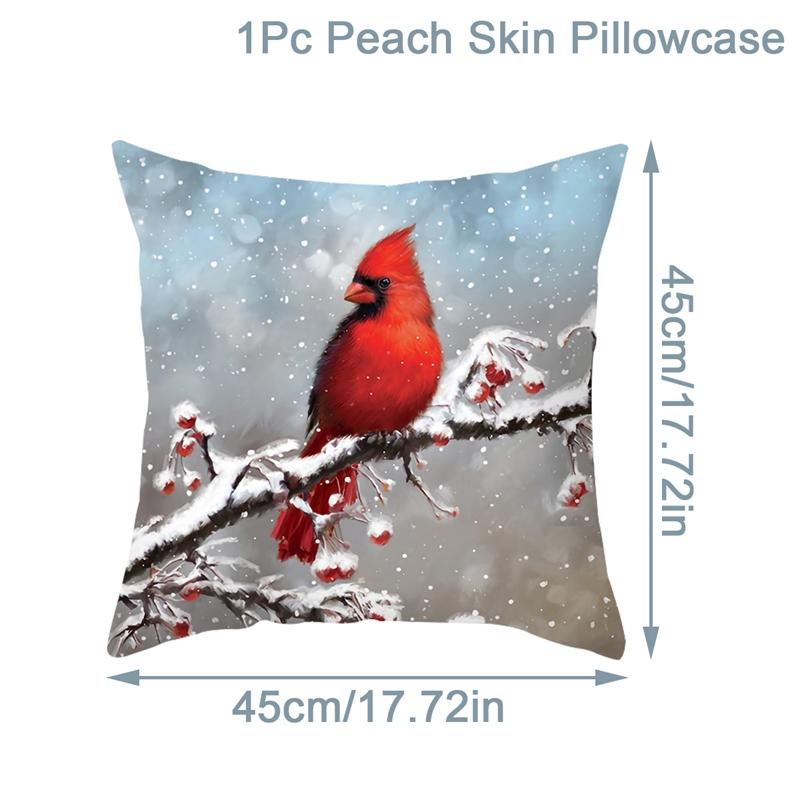 Christmas Cushion Cover Merry Christmas Decorations For Home 2025 Cristmas Ornament Pillow Case Xmas Navidad Gifts New Year 2025