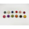 10pcs Colorful Shank Buttons 21/25mm Round Plastic Shank Buttons Coat Buttons DIY Clothes Sewing Accessories
