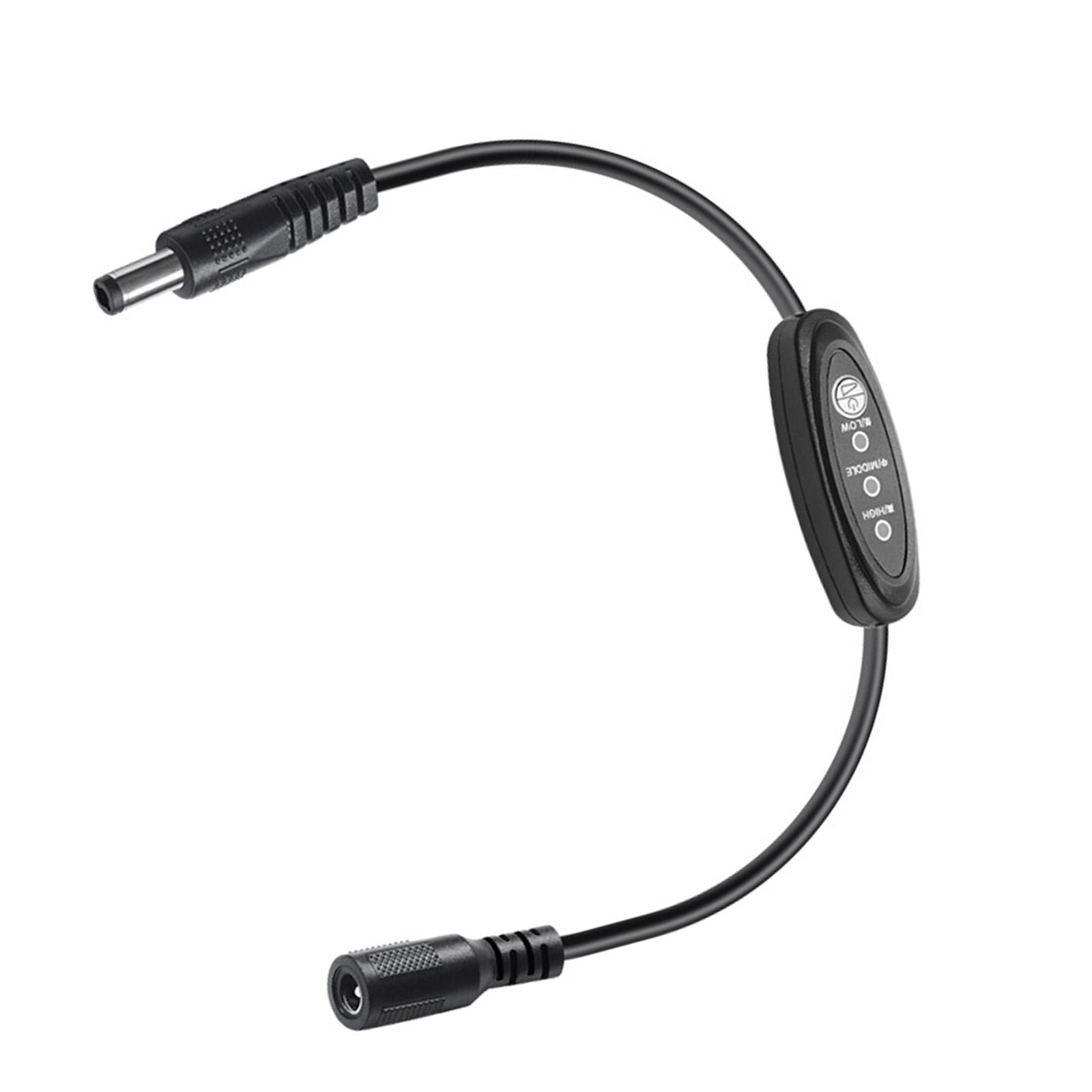 

Регулятор скорости вращения вентилятора для 5-вольтового охлаждающего вентилятора 5,5x2,1 мм «мама-папа» для проектов по выпуску вытяжной вентиляции охлаждения