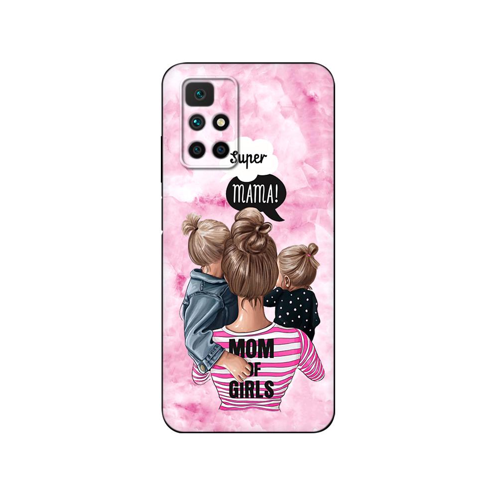 Para Redmi 10 Funda Silicona Cubierta Trasera Funda para Teléfono Para xiaomi Redmi 10 6.5 pulgadas Redmi 10 2022 global parachoques etui funda tpu negra