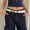 Skirt Styling Punk Dress Belt PU Rivet Belt Fashion Vintage Women's Belt  Jeans Accessories