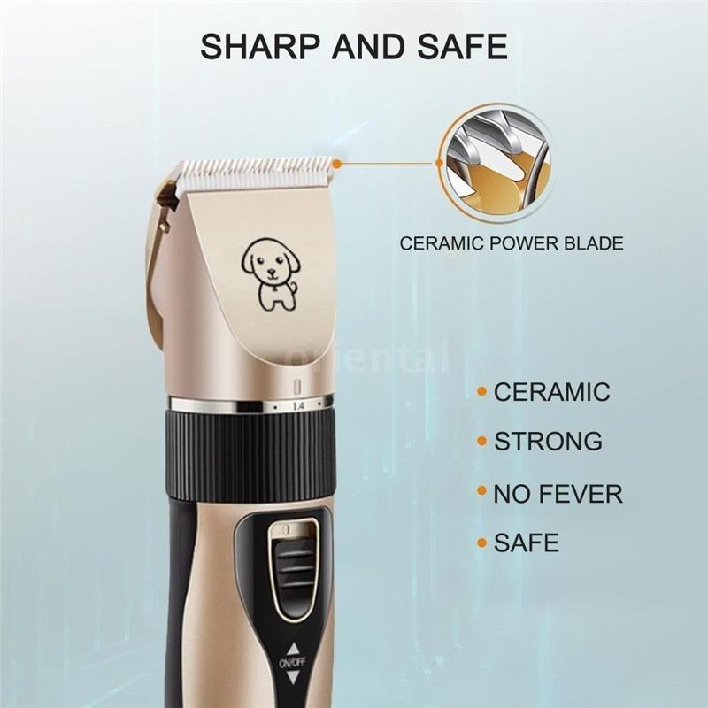 Clipper Shaving Tool Electric Pet Grooming Hair Trimmer USB Pet Hair Cutter Dog Cat Rabbit Hair