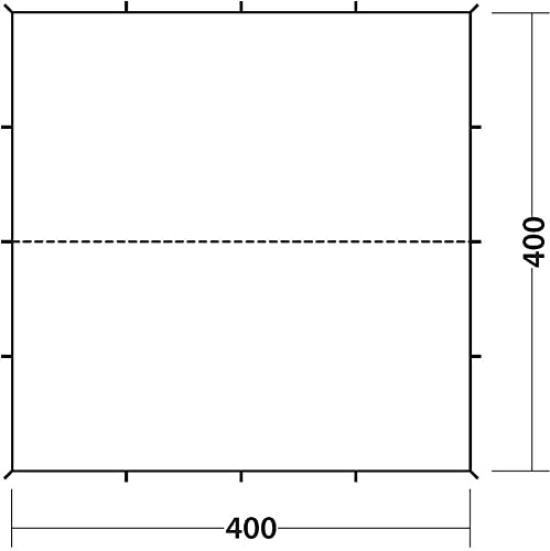 Robens Tarp 4 x 4 m Tarp 130261 Trail Range Serie Robens (Trail Tarp) [Artikel]