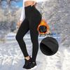 Women's High Waist And Hip Lift Exercise Wear Sports Plus Fleece Yoga Pants Long Pants