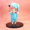 SPYxFAMILY Anime Figure Anya Forger With Sleepcoat Kawaii Model PVC Action Figure Ornaments Statue Dolls Toys Christmas Gifts