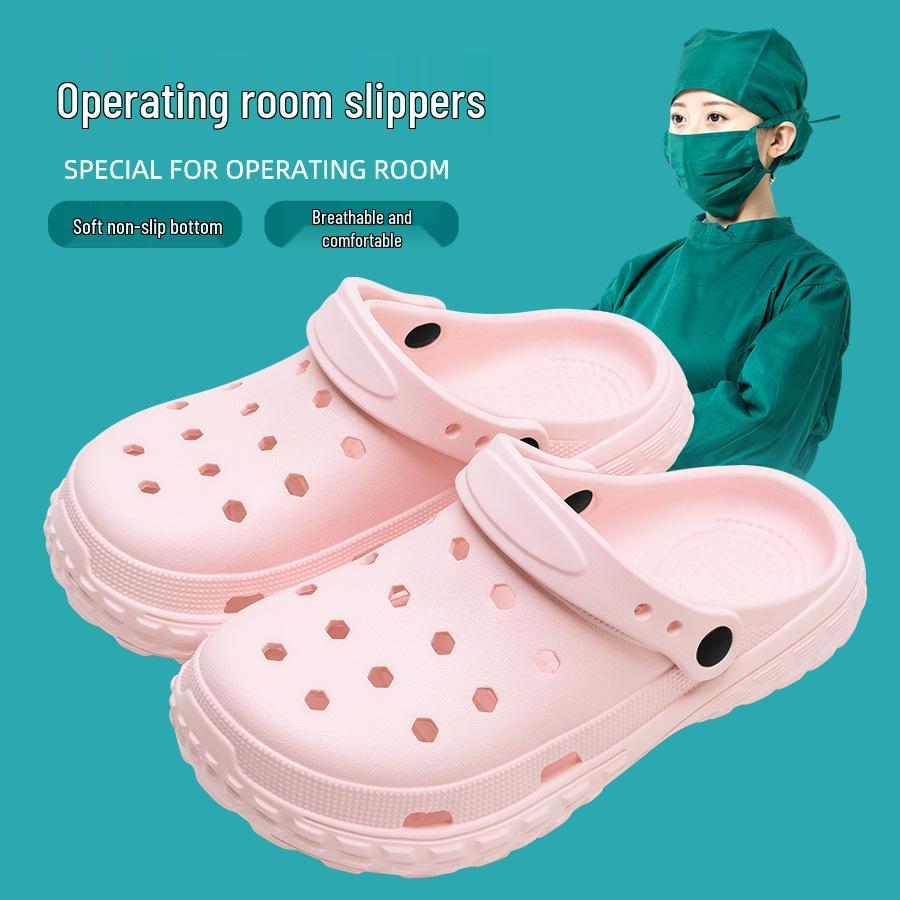 

Обувь EVA 2025 с нескользящей толстой подошвой: Мужская и женская одежда для улицы/медсестры, комфорт для вождения 38-39 Suitable for 37-38