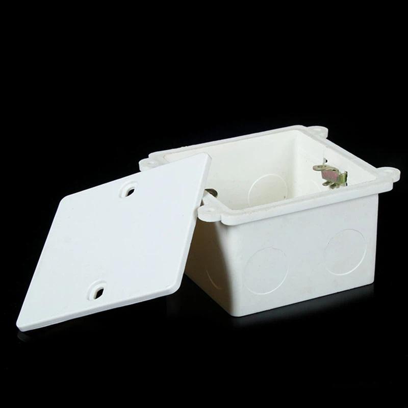 Pvc Electrical Junction Box Covers Sturdy Build Multiple Shapes For Home Renovation Electrical Projects
