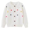 Children's Fashion Casual Cardigan Knitted Long Sleeve  Top