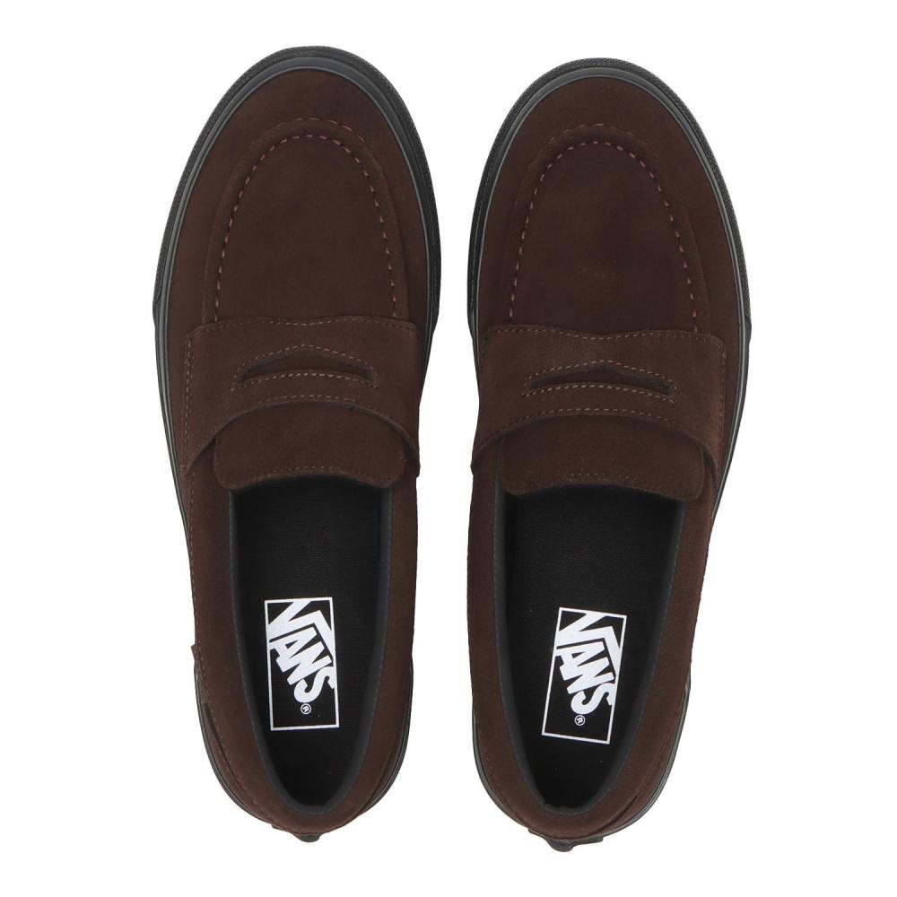 Vans Loafers Brown  Black V196cf Cn Brown  Black