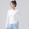 Women's Slim Fit Long Sleeve Yoga & Running Top