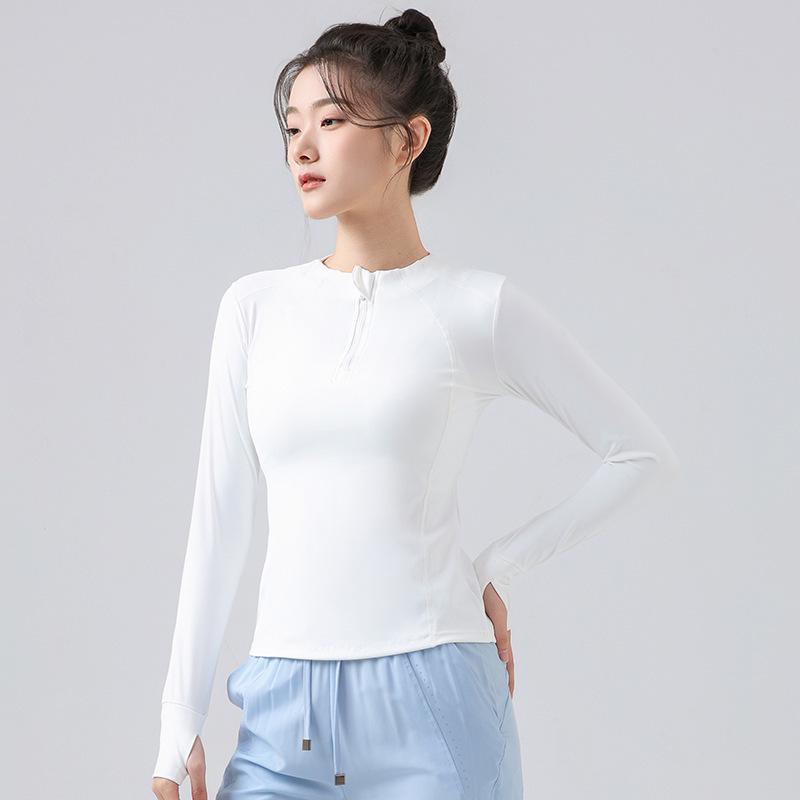 Women's Slim Fit Long Sleeve Yoga & Running Top