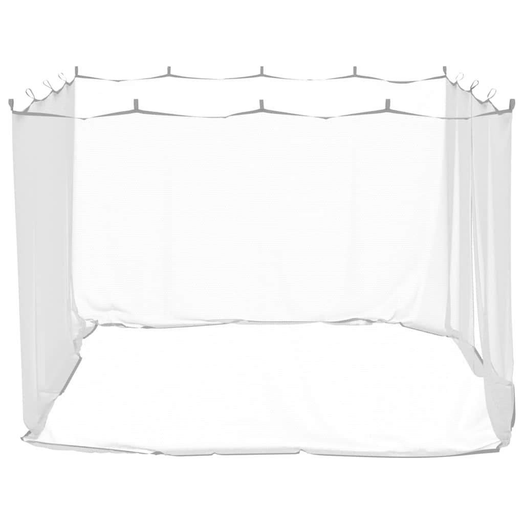 Outdoor Mosquito Net 220 Meshes White 300 X 300 X 200 Cm