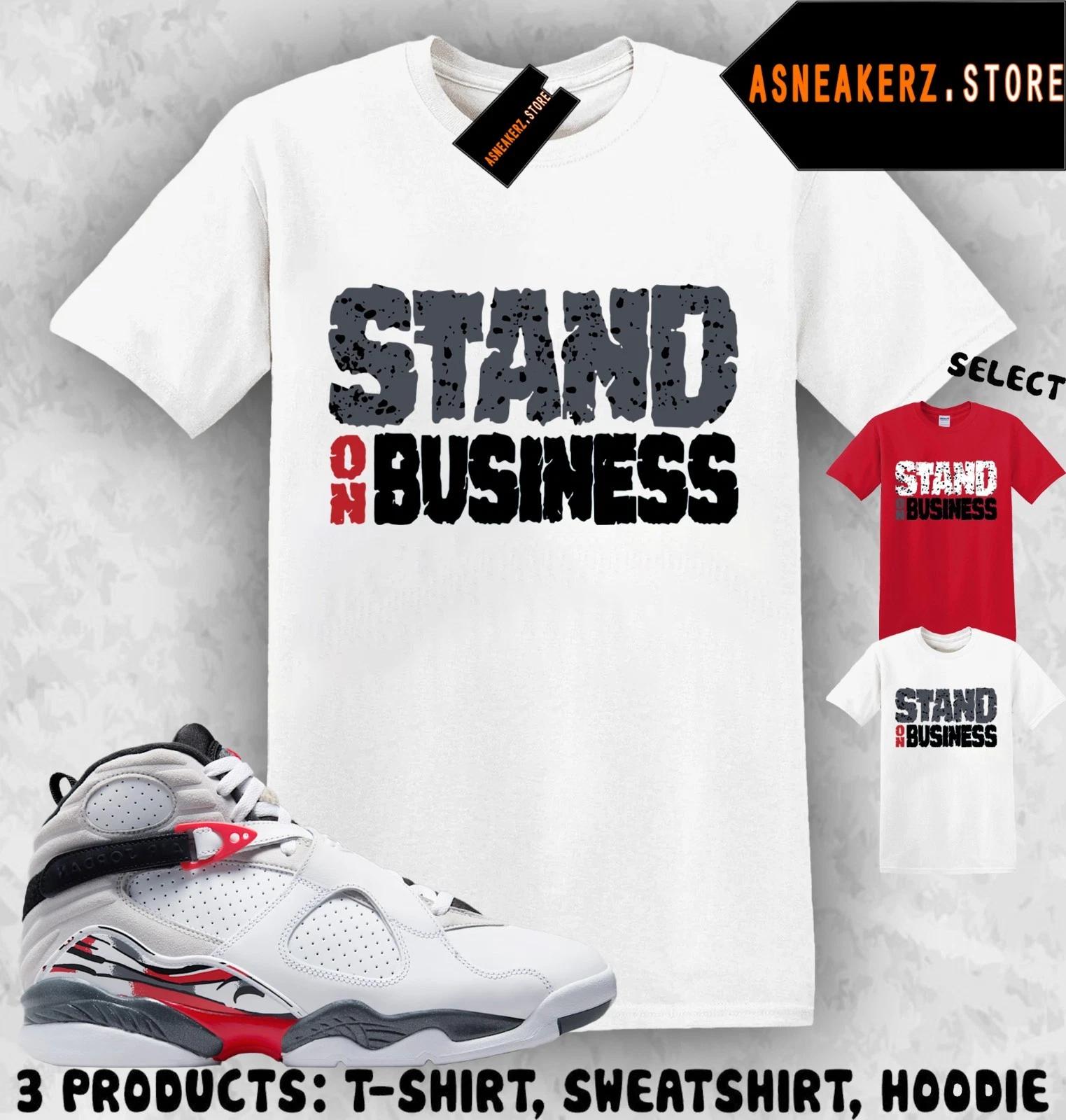 Shirt Match AJ 8 Bugs Bunny 2025 Sneaker Matching Tee Stand On Business T-Shirt 3XL