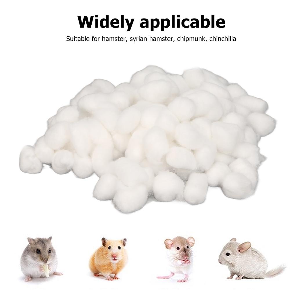 Hamster Cotton Winter Warm Soft Small Animal Bedding Cotton for Hamster Syrian Hamster Chinchilla