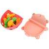 Montessori Educational Sensory Hedgehog Removable Spikes Sorter Blocks - Red