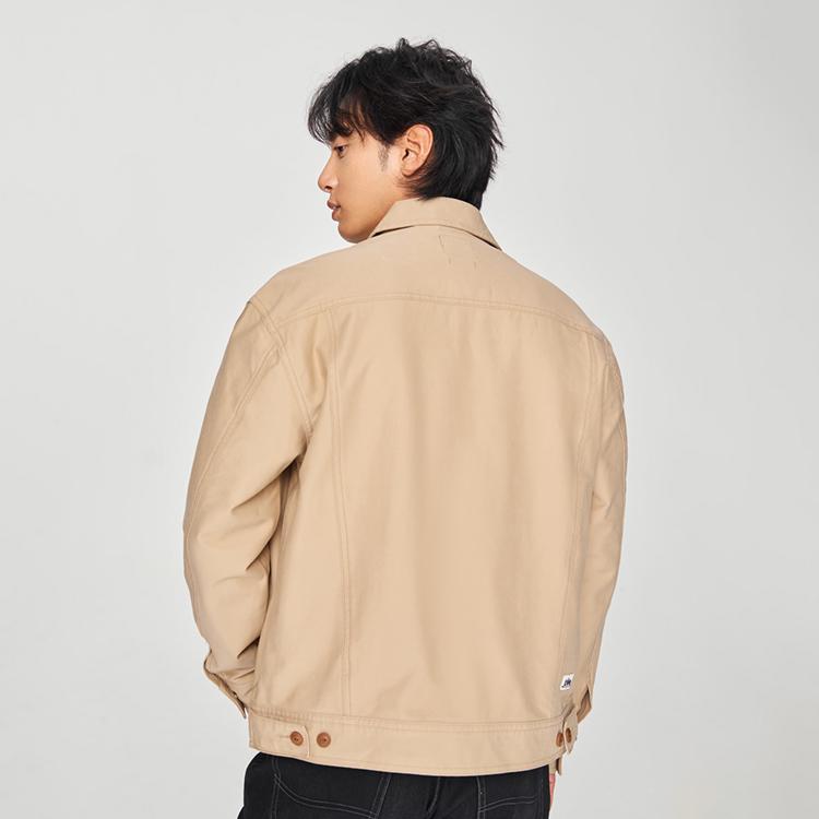 Lee Jackets Men's Khaki Lapel Moderate Other LMT007812101277A05978