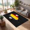 Germany national football team Printed Flannel Area Rug Non Slip Soft Polyester Floor Carpet Indoor Decor Mat for Bedroom Living Room Sofa