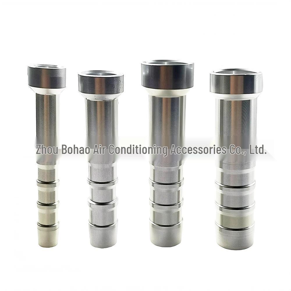 XueMeiLe Hardened Aluminum A/C Hose Connector for Welding and Modification