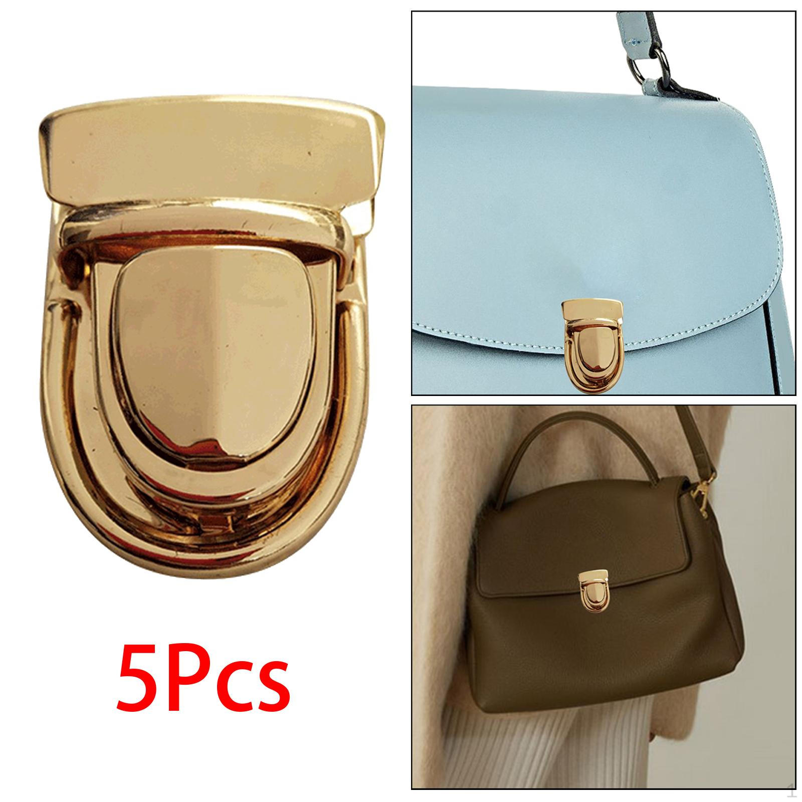 

5 Pieces of The Pressure Closure, Closure for Wallet, Handbag Locks, Pocket Lock Plug Aureate