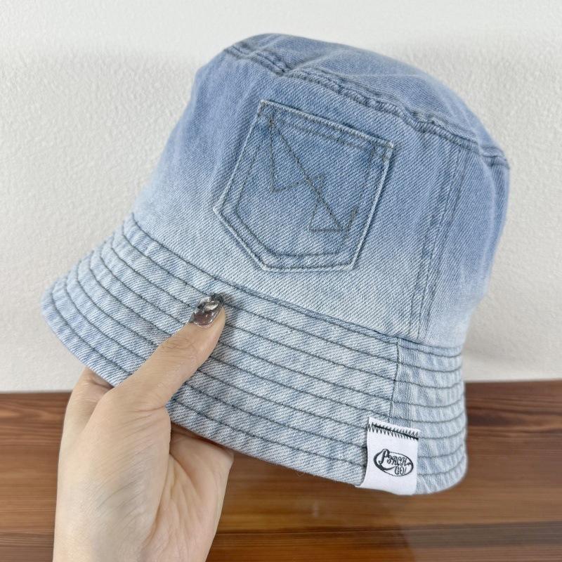 Women's Cowboy Fisherman Hat Sun Shading Hat Basin Hat Foldable Bucket Hat Hiking Hat