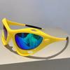 New  Sunglasses Fashion Futuristic Punk Mirror Sports Men Eyewear Trendy Brand Design Outdoor Uv400 Shades For Women