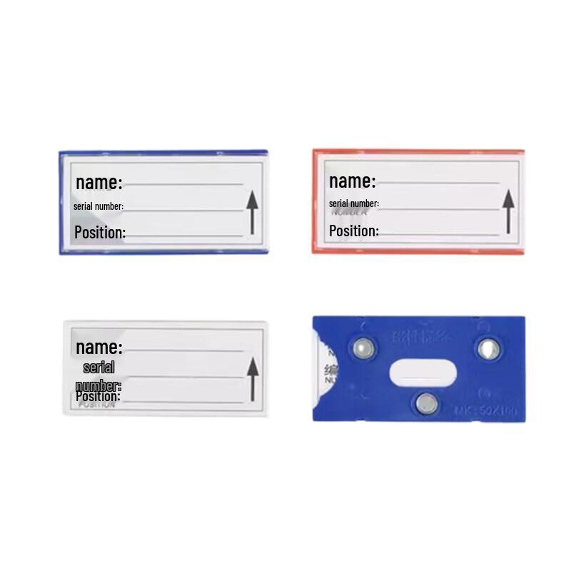 Magnetic Warehouse Shelf Labels