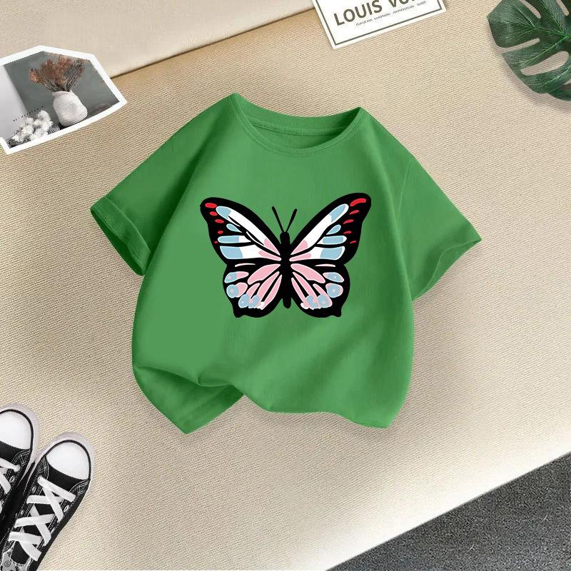 Children T-shirt 2-13Y Cute Cartoon Printed Kids 100% Cotton Clothes Tshirt Tops Tee Summer Kid T Shirt