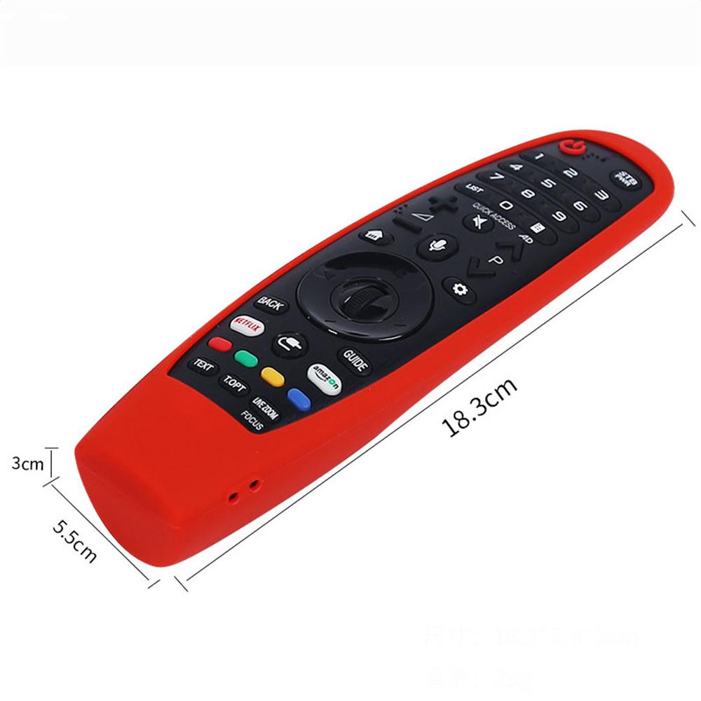 Silikon-Fernbedienungsabdeckung Schutzhülle für Fernbedienung TV-Fernbedienungshülle Fernbedienungsgehäuse Anti-Drop-Silikon Leicht zu reinigen TV-Zubehör
