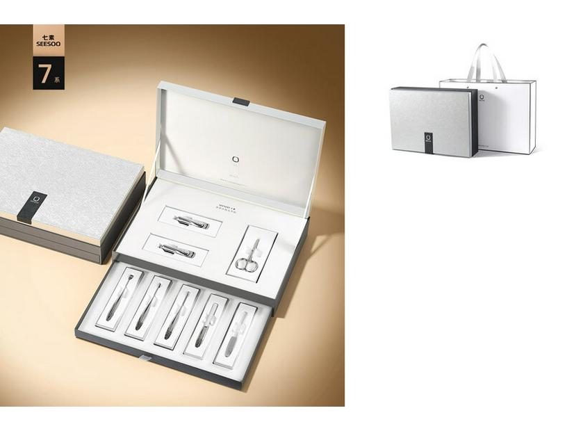 SEESOO 8-Piece Luxury Manicure Set