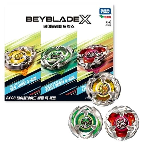 [Official Korean Product] Takara Tomy Beyblade X BX-08 Battle Deck, a Gift for Kids.