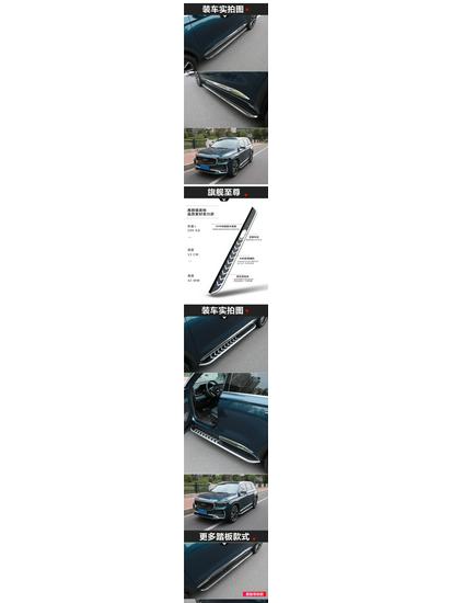 Geely Xingyue L/Boyue L Thor HiX Hybrid Side Step Pedal Modification