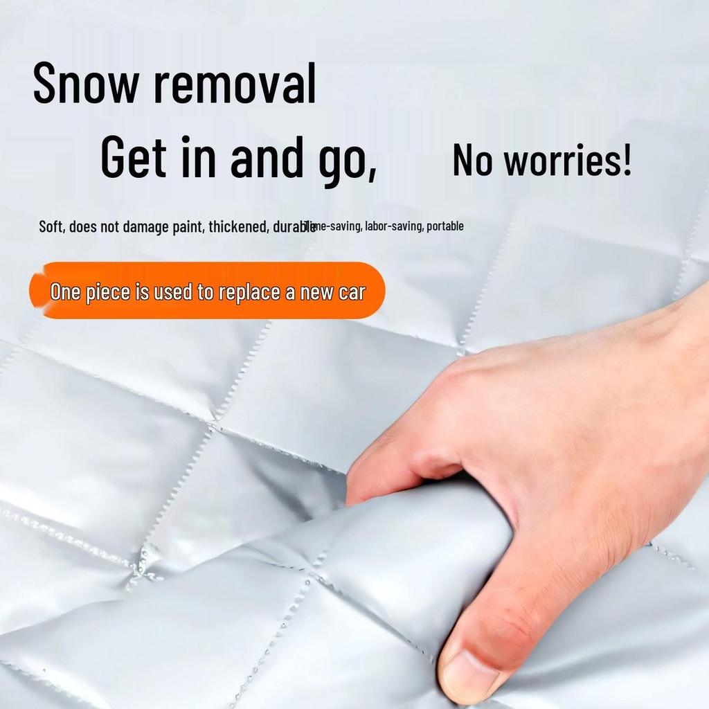 Thickened Aluminum Foil All-Season Hail-Protection Waterproof Car Cover