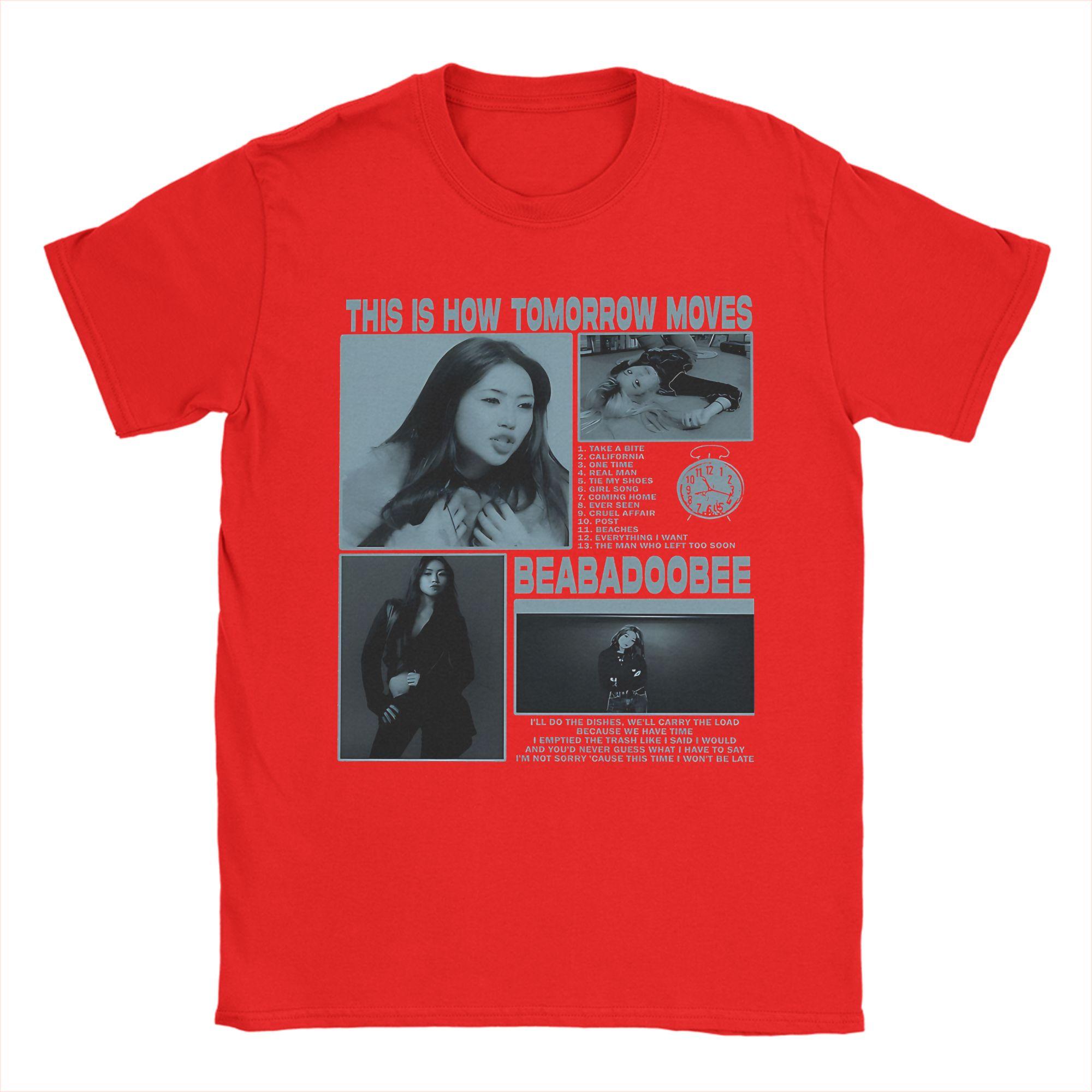 

Beabadoobee This Is How Tomorrow Moves T Shirts For Couple Trending Casual Tee Shirt ShortSleeved Vintage Top Tees S